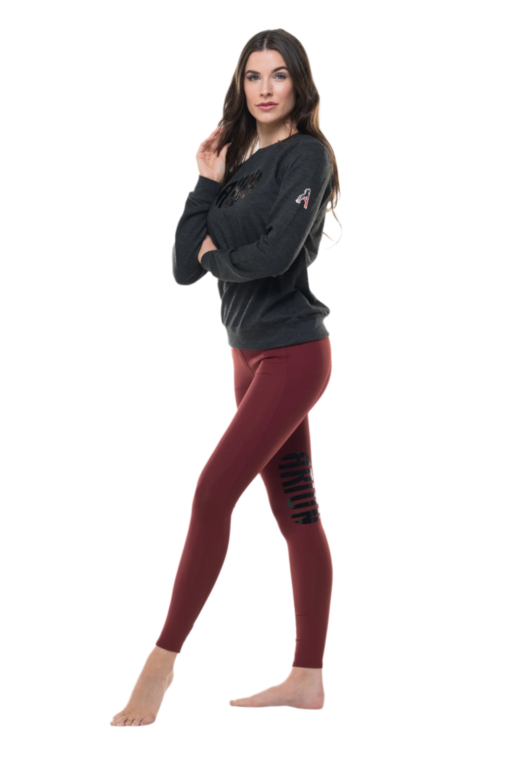 Where to buy clearance burgundy leggings